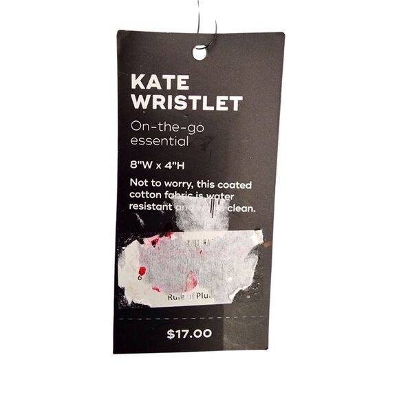 New SCOUT Kate Wristlet Zip Pouch Case Purple White Damask Cosmetic Makeup Bag - Picture 8 of 10